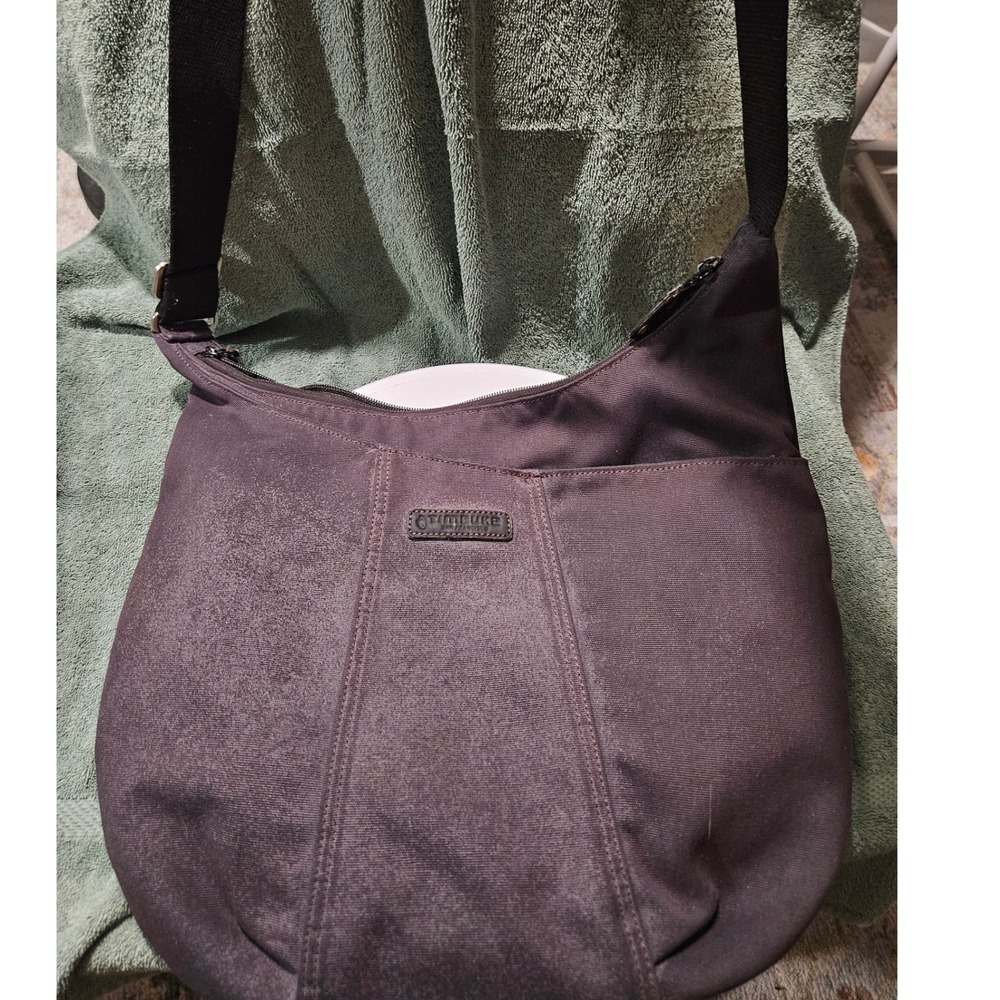 Timbuk2 Canvas Crossbody Bag OS Gray Utility Gorpcore Rugged Shoulder Bag